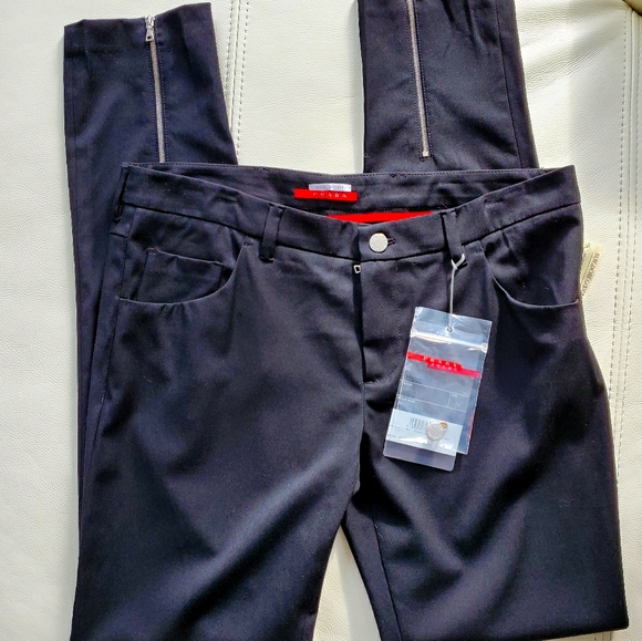 NWT Prada black trouser pants - Picture 1 of 16